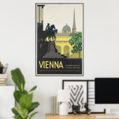 Poster Vienne (Bureau à domicile)