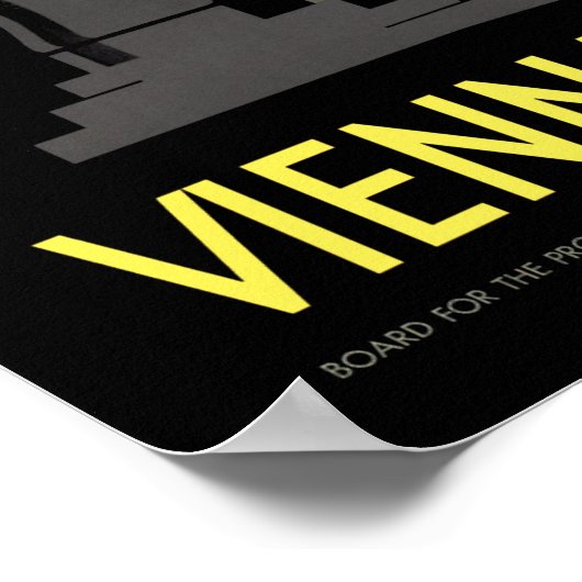 Poster Vienne (Coin)