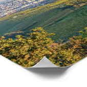 Poster Vienne, Autriche, Panorama du Kahlenberg (Coin)