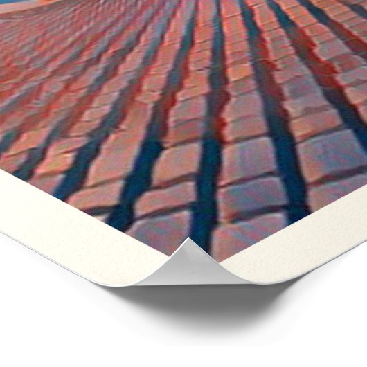 Poster Vienne, capitale animée de l'Autriche (Coin)