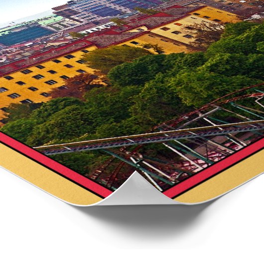 Poster Vienne - Cityscape (Coin)