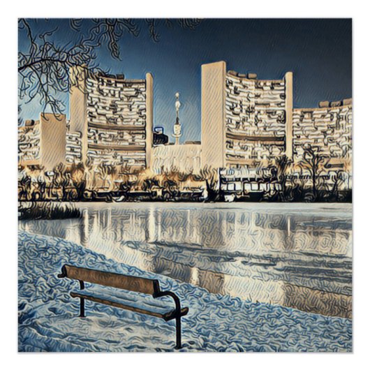 Poster Vienne peinte 1 (Devant)