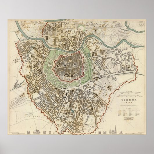 Poster Vienne Wien (Devant)