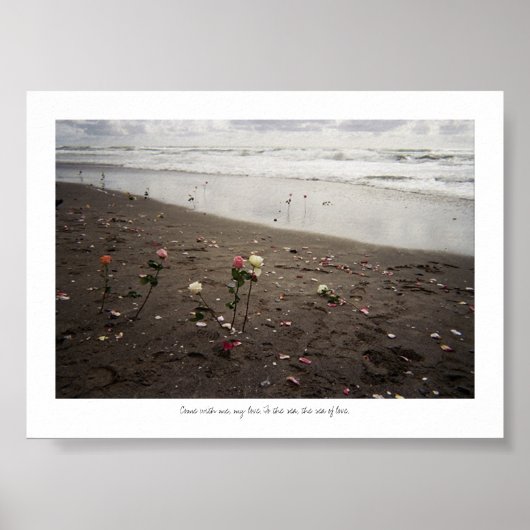 Poster Viens Avec Moi, À La Mer (Devant)