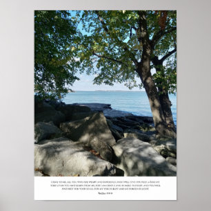 Poster Viens te reposer avec moi.
