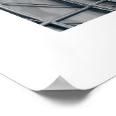 Poster viereckig, Architekturdetail schwarz weiß (Hoek)