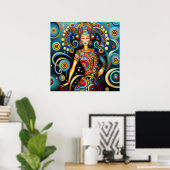 Poster Vierge 1 (Bureau à domicile)