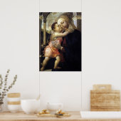 Poster Vierge à l'enfant - Botticelli - c1500 (Cuisine)