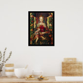 Poster VIERGE À L'ENFANT particulier 2 (Cuisine)