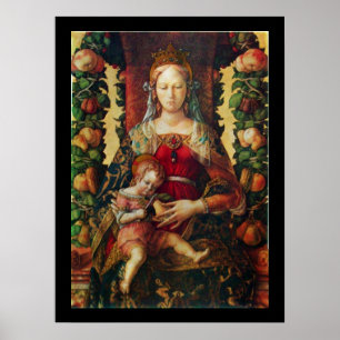 Poster VIERGE À L'ENFANT particulier 2