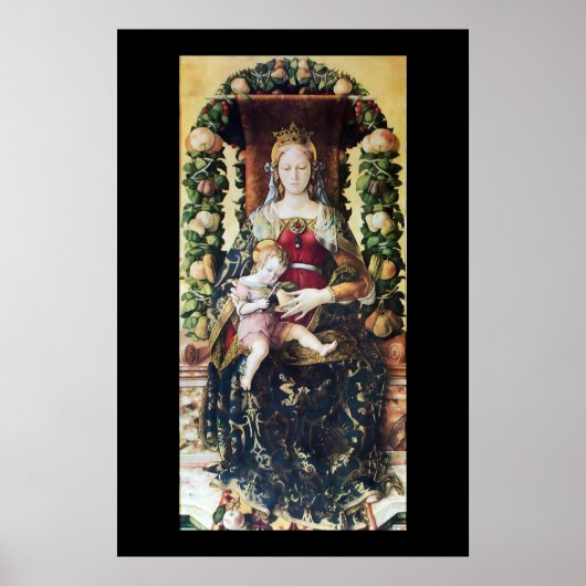 Poster VIERGE À L'ENFANT particulière (Devant)