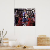 Poster Vierge à six saints - Botticelli (Cuisine)