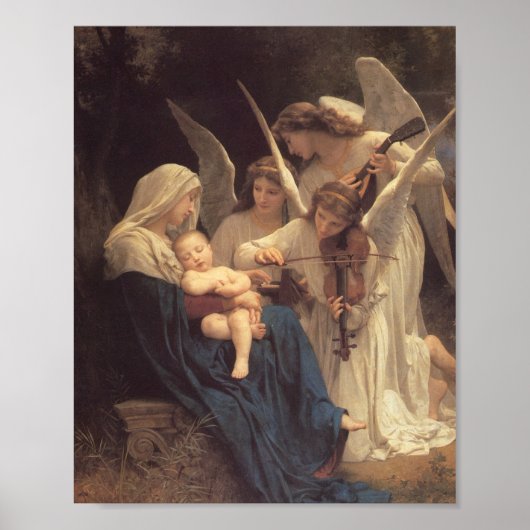 Poster Vierge aux Anges (Devant)