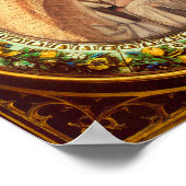 POSTER VIERGE AVEC ENFANT (Coin)