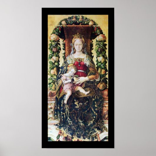 Poster VIERGE AVEC ENFANT en particulier (Devant)
