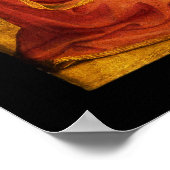 Poster VIERGE AVEC ENFANT ET ANGES par Fra Angelico (Coin)