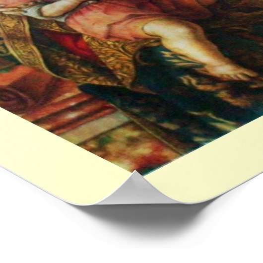 Poster VIERGE AVEC ENFANT particulier 2 (Coin)