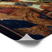 Poster Vierge avec Saint Nicolas de Bari (Coin)