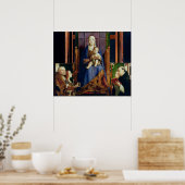 Poster Vierge avec Saint Nicolas de Bari (Cuisine)