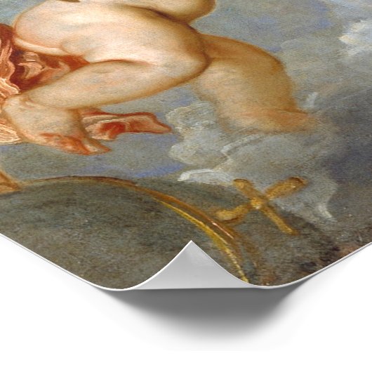 Poster Vierge comme Intercesseur - Anthony van Dyck Fine  (Coin)