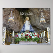 poster Vierge de Covadonga dans Asturies, (Devant)