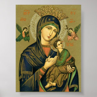 Poster Vierge de Perpétuel Secours