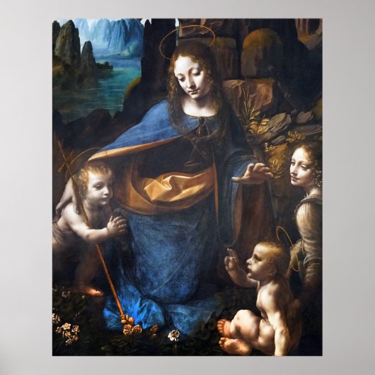 Poster Vierge Des Rochers (Devant)