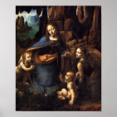 Poster Vierge des Rochers (Devant)