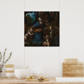 Poster vierge des rochers (Cuisine)