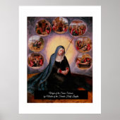 Poster Vierge des Sept Douleurs (Devant)