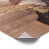 Poster Vierge du Livre - Botticelli - c1480 (Coin)