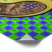 Poster Vierge et box métallique (Coin)