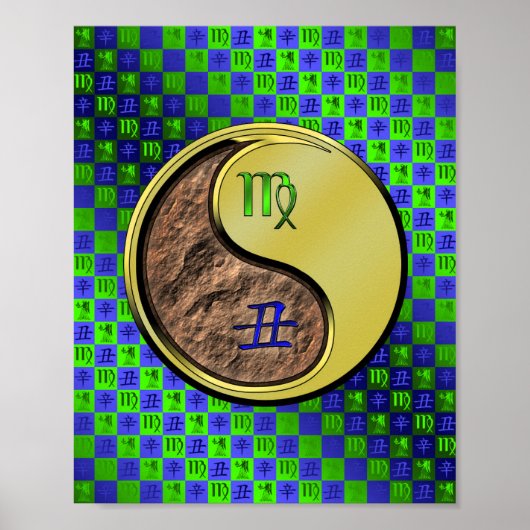 Poster Vierge et box métallique (Devant)