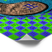 Poster Vierge et eau (Coin)