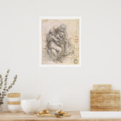 Poster Vierge et enfant avec Sainte-Anne, c.1501-10 (styl (Cuisine)