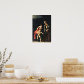 Poster Vierge et enfant avec un serpent, 1605 (Cuisine)