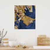 Poster Vierge et enfant, ch.1395-99 (Cuisine)