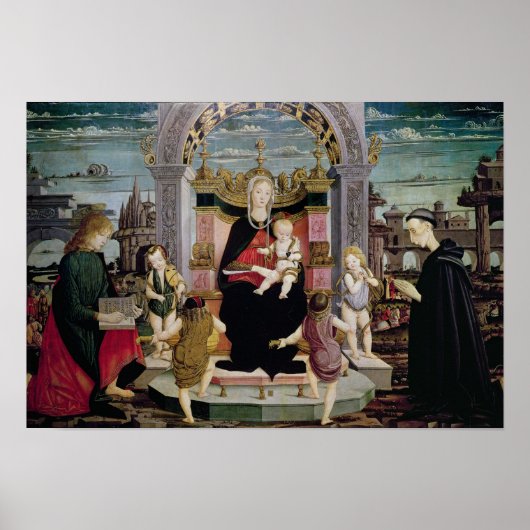 Poster Vierge et enfant hérité (Devant)