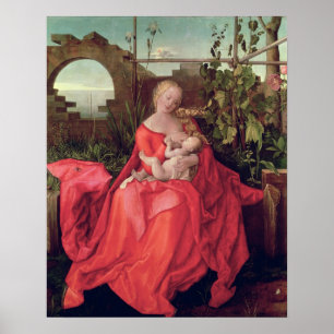 Poster Vierge et enfant "Madonna avec l'iris", 1508