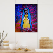 Poster Vierge Guadalupe (Cuisine)