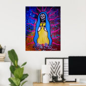 Poster Vierge Guadalupe (Bureau à domicile)