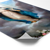 Poster Vierge Marie (Coin)