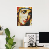 Poster Vierge Marie aux saints (Bureau à domicile)