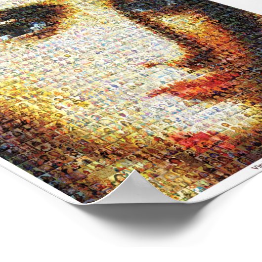 Poster Vierge Marie aux saints (Coin)