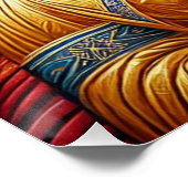 Poster Vierge Marie avec bébé Jésus Christ (Coin)