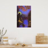 Poster Vierge Marie avec Corona Symbolist Peinture - Redo (Cuisine)