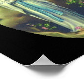 Poster Vierge Marie De Lourdes Notre Dame Christian Cadea (Coin)