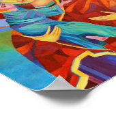 Poster Vierge Marie et Enfant Notre Dame (Coin)