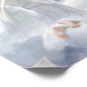 Poster Vierge Marie et Jésus avec anges (Coin)