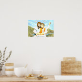 Poster Vierge Marie et l'enfant Jésus (Cuisine)